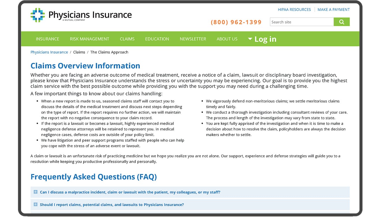 Physician Insurance