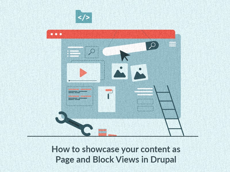 page and block views in drupal