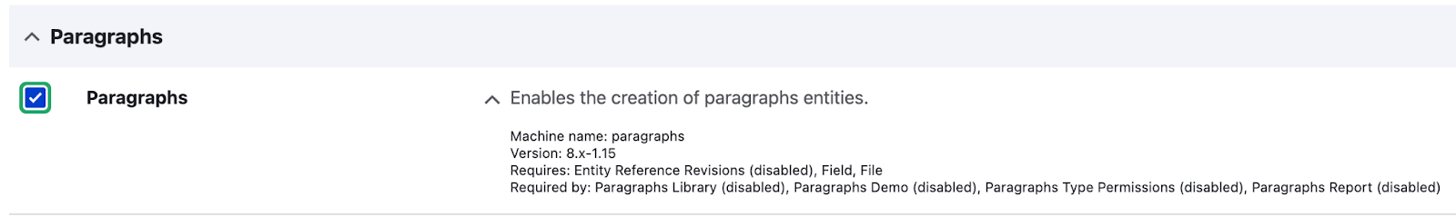 paragraphs