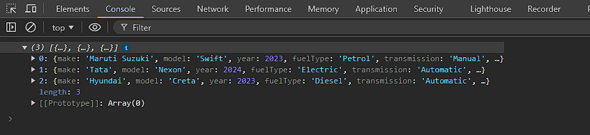 sort method