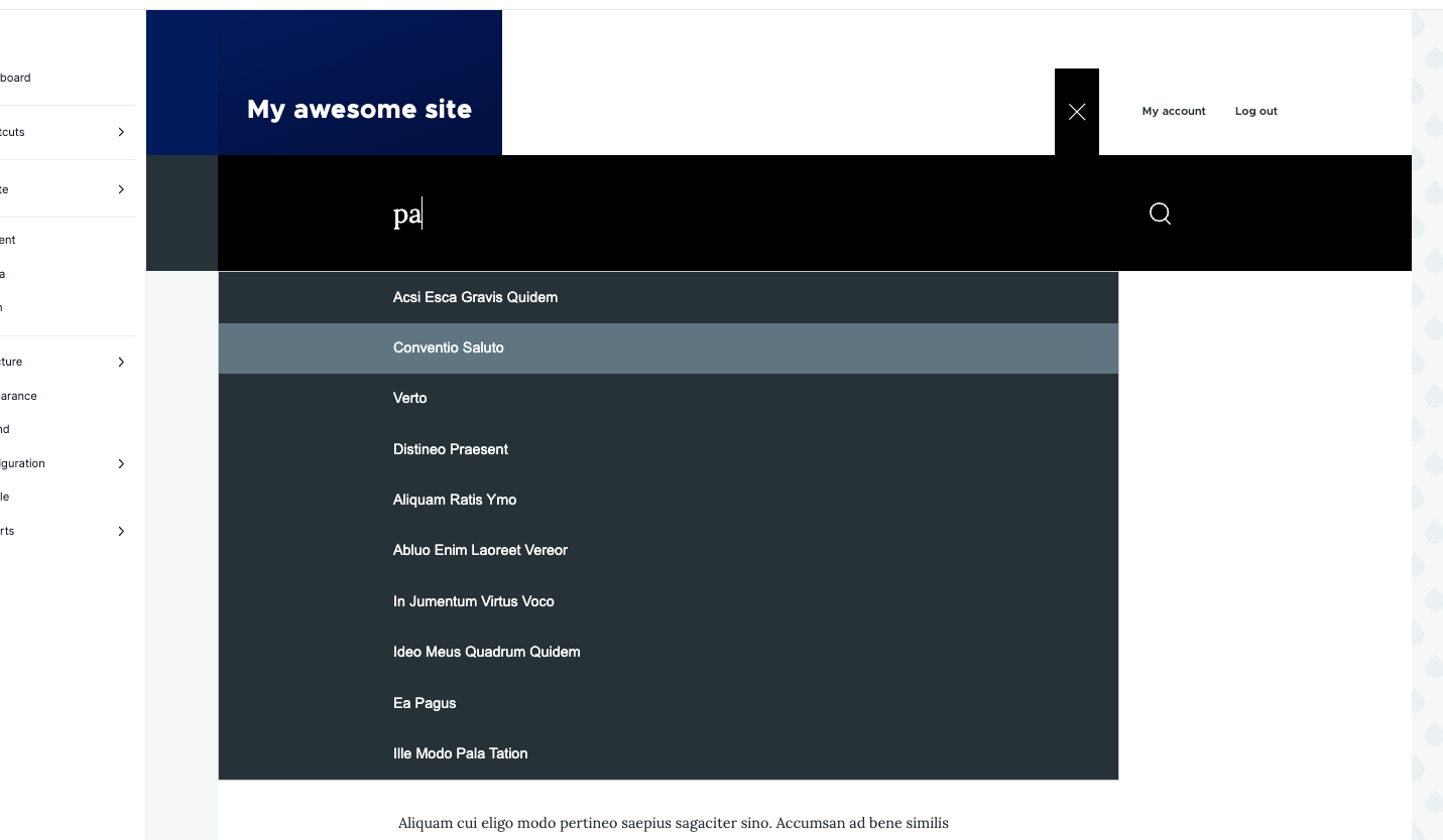 search api