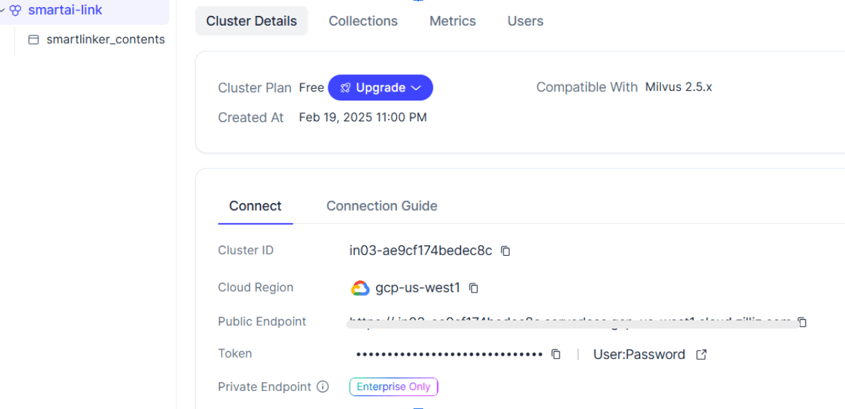 create cluster