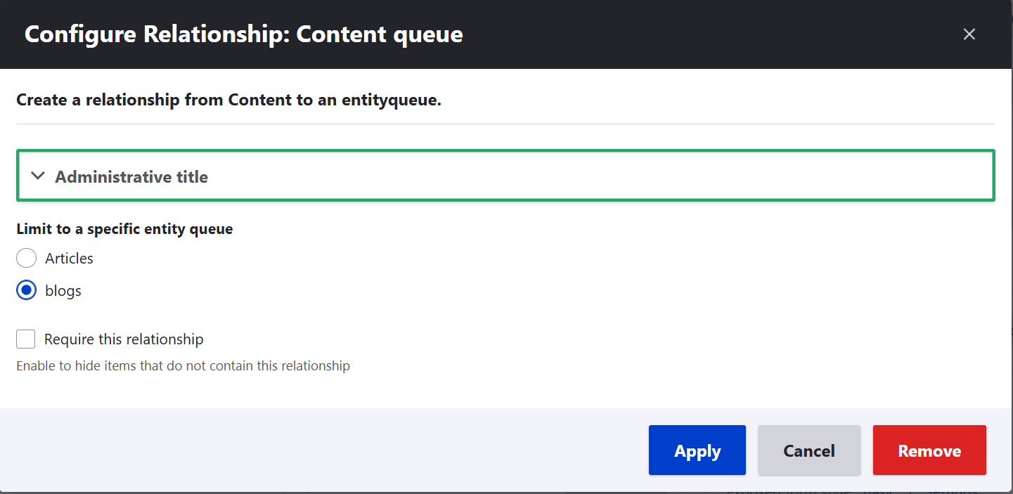 content queue