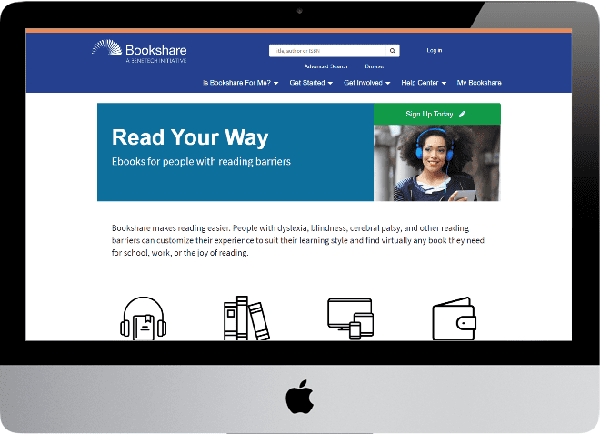 Bookshare Website