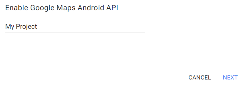 Enable Google Maps Android API