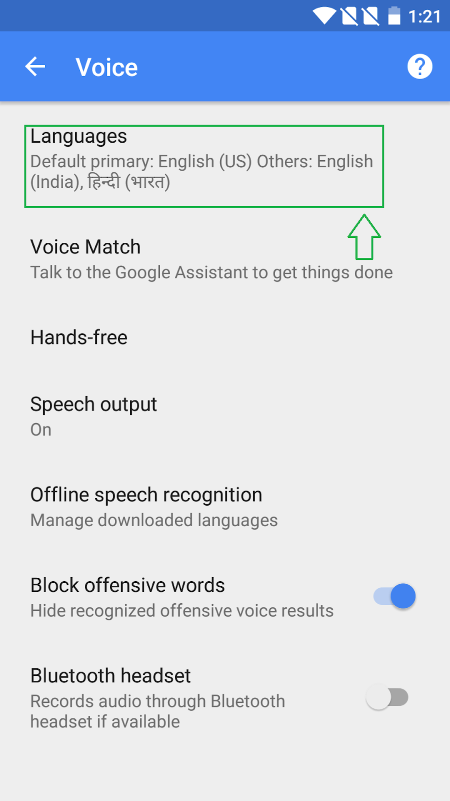 voice