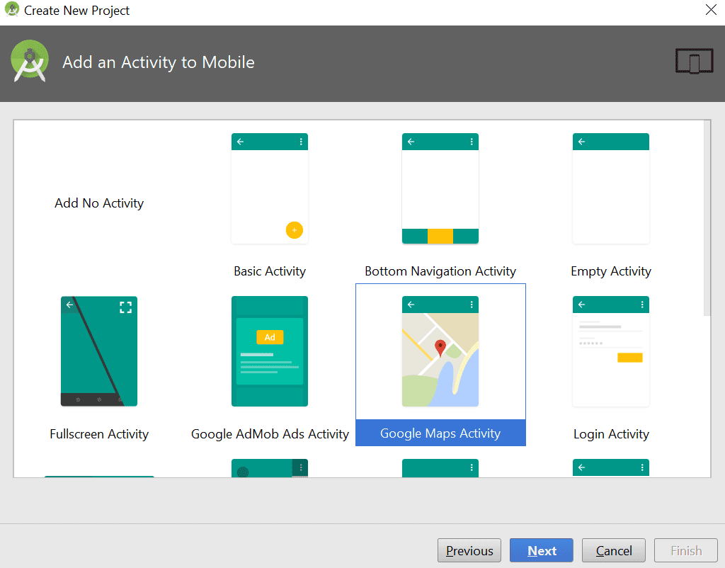 Add activity to mobile