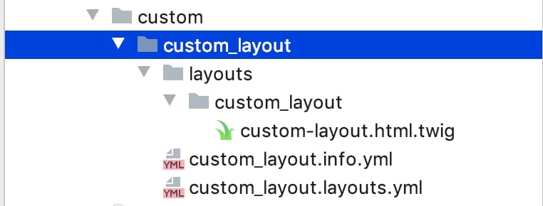 custom layout builder