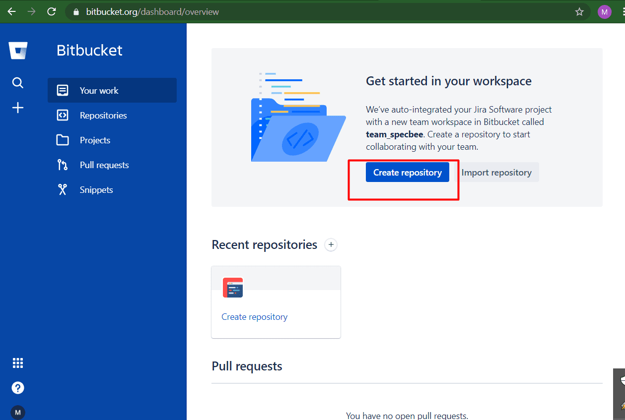 create repository