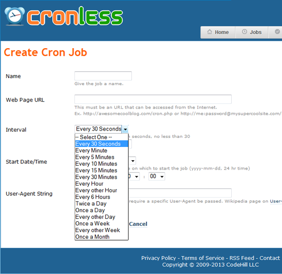 cronless