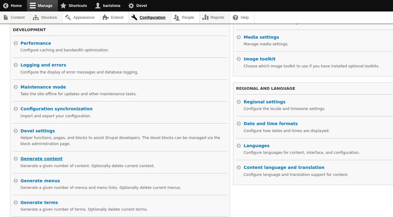 devel module in drupal