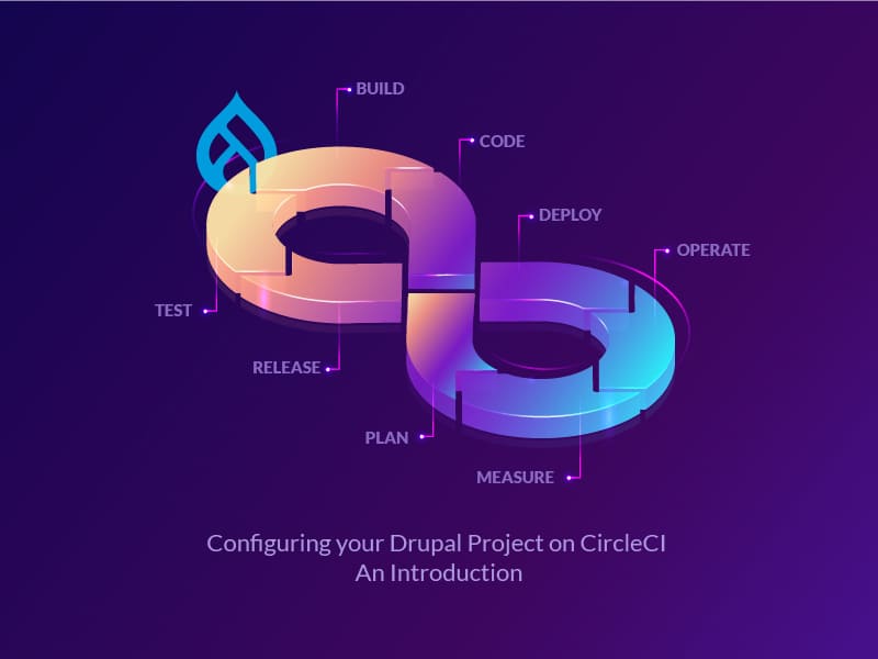 drupal project circleci