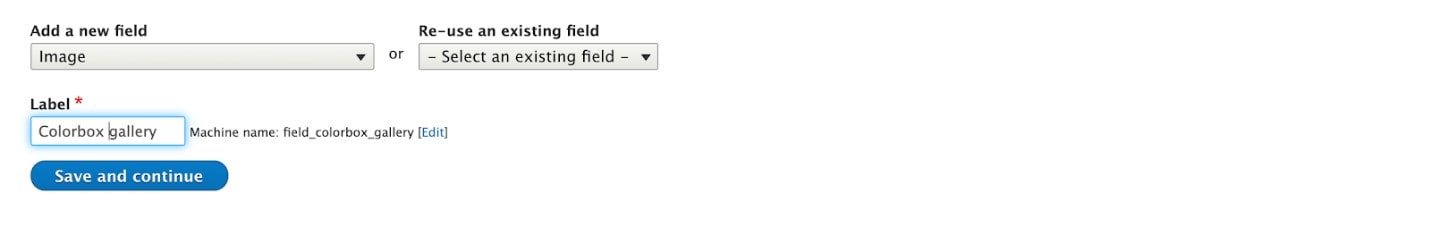 Add an image field