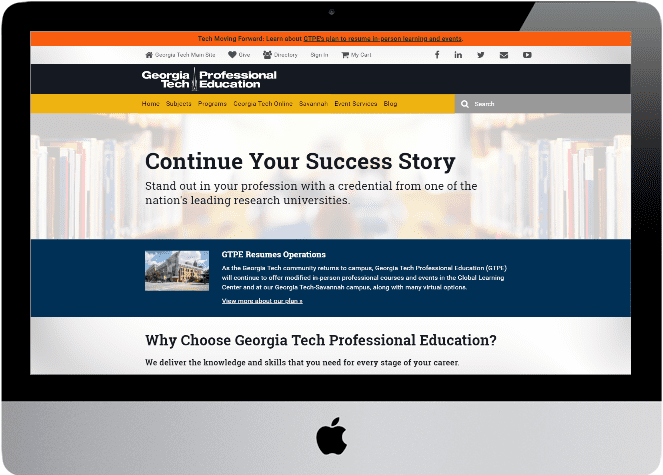 georgia tech professional education