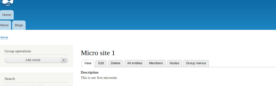 micro site description