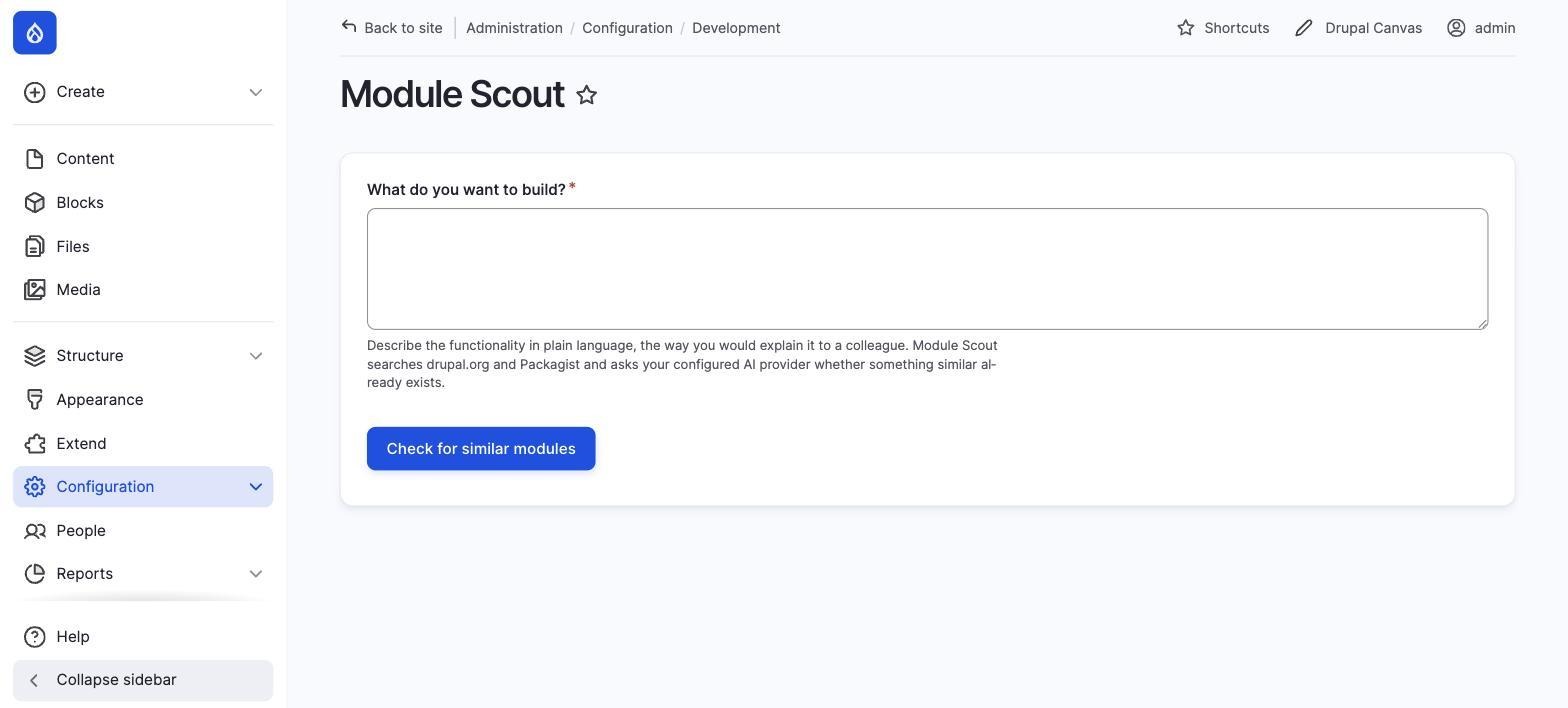 Module scout
