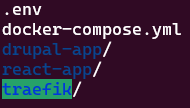 project folder structure