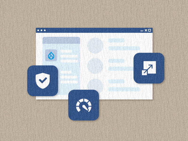 How to maintain a Drupal website for security, performance, and scalability