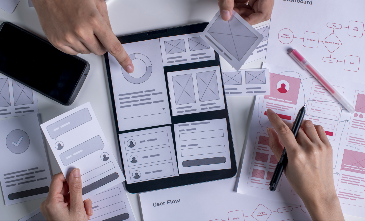 UI/UX redesign for first-time and returning visitors