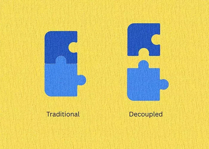 decoupled vs traditional drupal