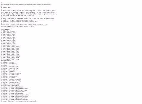 Verify Robots.txt File