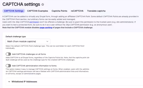 captcha_settings