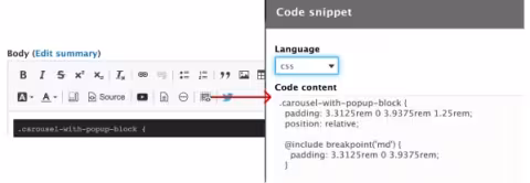 Code Snippet