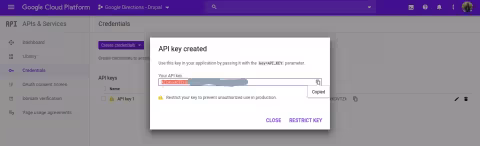 google-direction-module-api-key