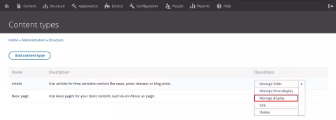 layout builder module