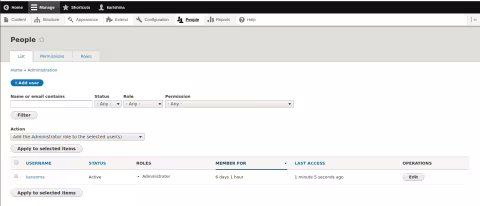 Drupal masquerade-install