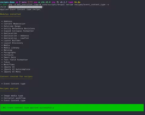 recipes_demo