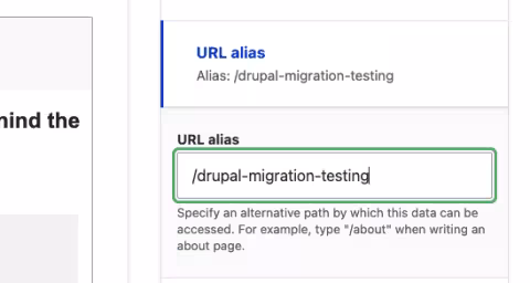 URL Alias