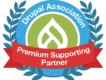 drupal premium supporting partner logo