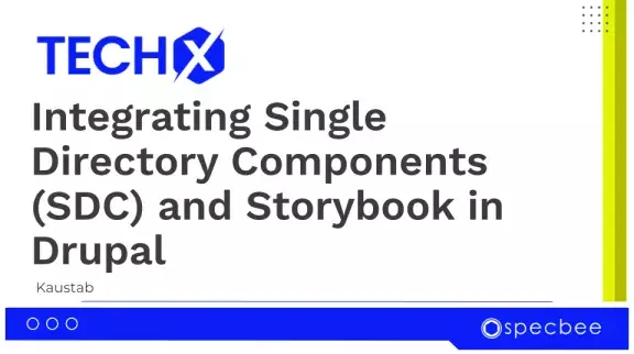 SDC and Storybook in Drupal