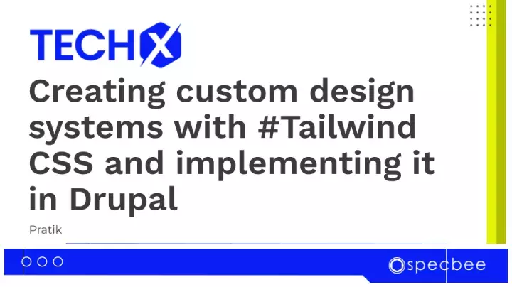 Creating custom design with Tailwind