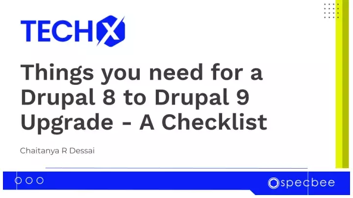 Drupal 8 to Drupal 9 Upgrade