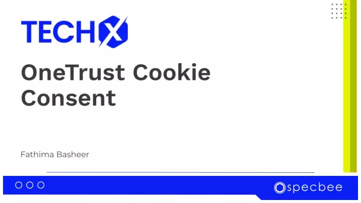 OneTrust Cookie Consent
