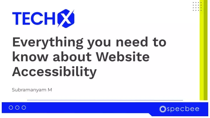 Website Accessibility