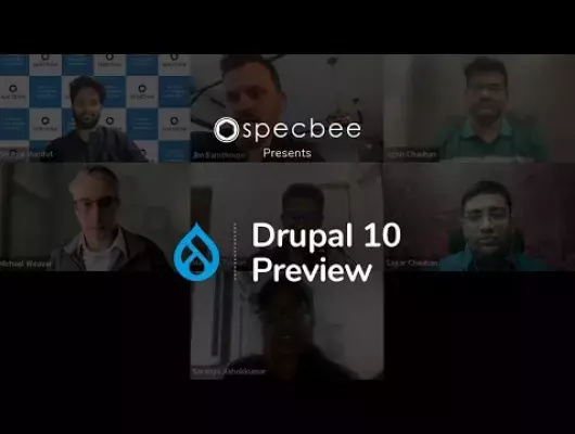 Watch Drupal 10 Preview - Why is Specbee so excited about it?! on YouTube.