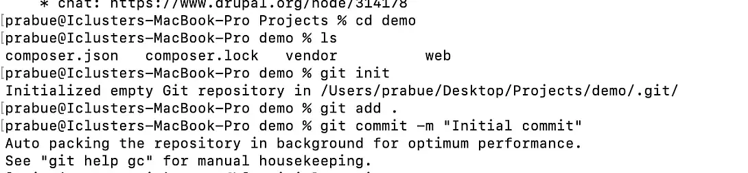project folder