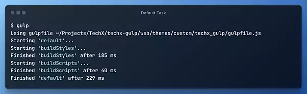 gulptask