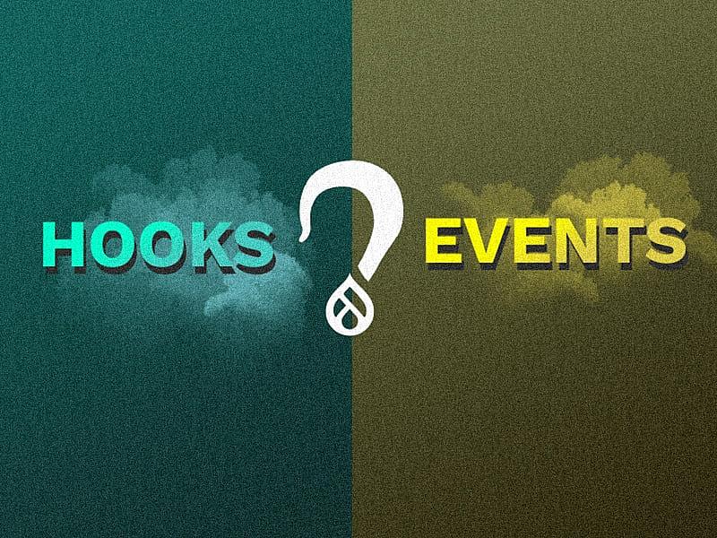 hooks or events
