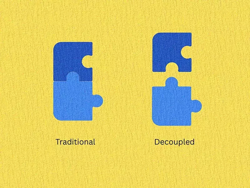 decoupled vs traditional drupal