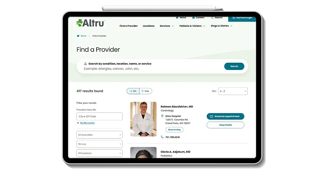 Modernizing the user experience