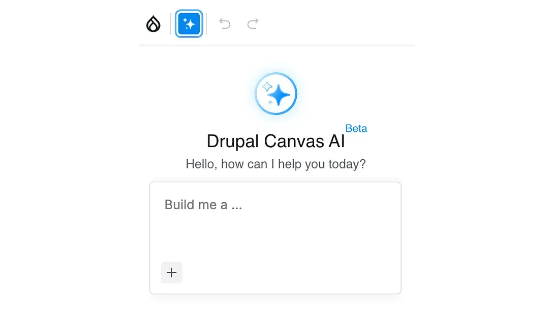 Drupal canvas ai