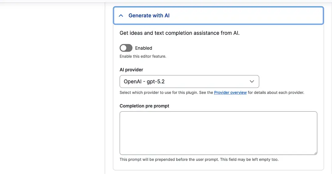 generate with ai